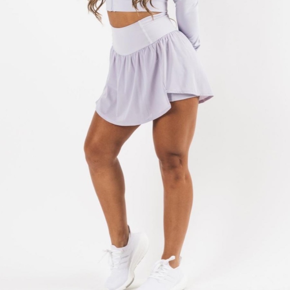 Alphalete Trace Skirt Size M Lilac Haze